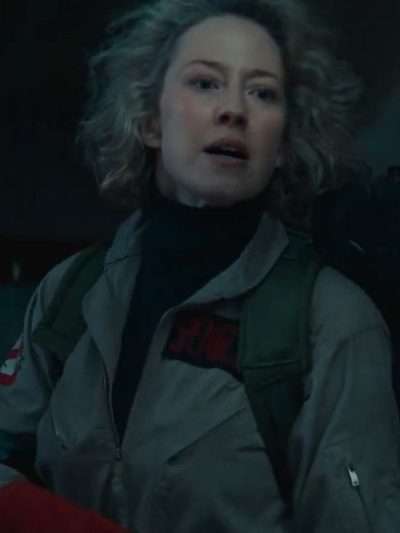 Carrie Coon Ghostbusters Frozen Empire Costume Jumpsuit