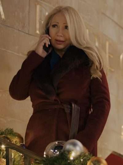 Stephanie Garvin Holiday Twist 2023 Shearling Coat