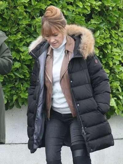Harry Wild Jane Seymour Black Puffer Jacket