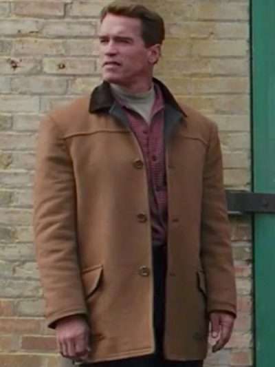 Arnold Schwarzenegger Jingle All the Way Brown Coat