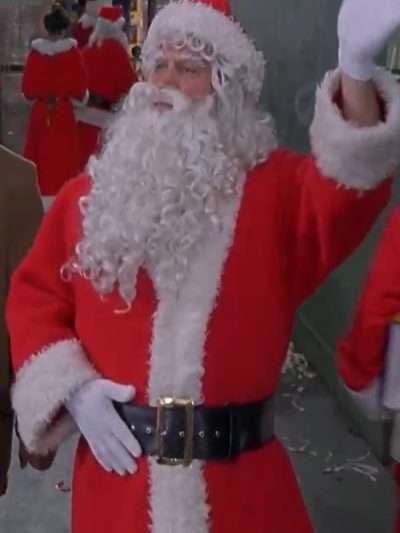 Jim Belushi Jingle All the Way Red Santa Coat