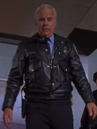 Robert Conrad Jingle All the Way Leather Jacket