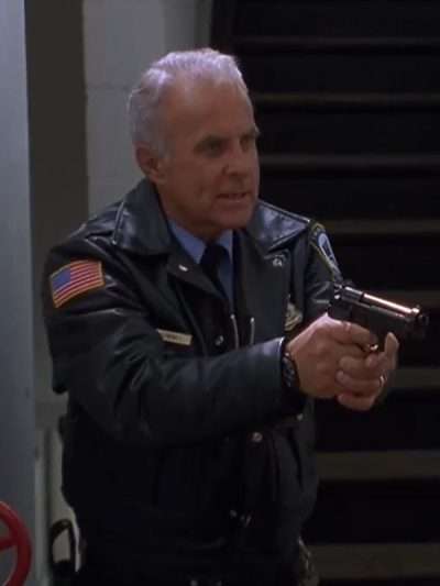 Robert Conrad Jingle All the Way Leather Jacket