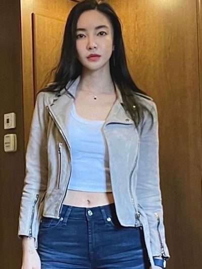 Kim Yoon-ji Lift 2024 Biker Jacket