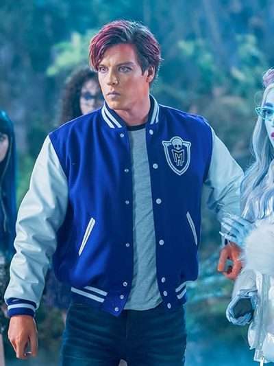 Heath Burns Monster High 2 Movie Varsity Jacket