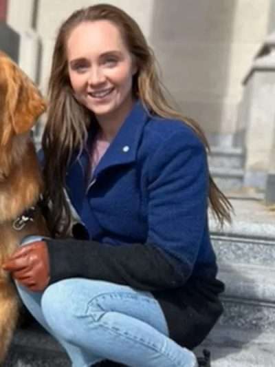 Amber Marshall My Christmas Guide Wool Coat