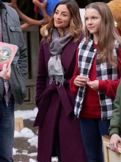 Erica Cerra Mystery on Mistletoe Lane Wool Coat