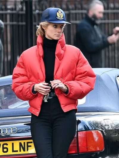 The Crown S05 Princess Diana Puffer Jacket
