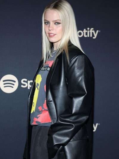 Reneé Rapp Best New Artist 2023 Leather Coat