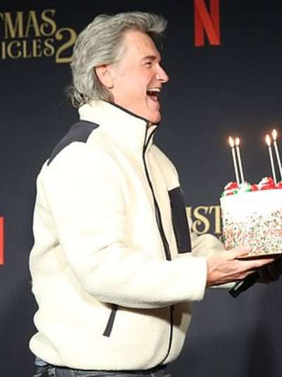 Kurt Russell The Christmas Chronicles 2 Movie Event White Jacket