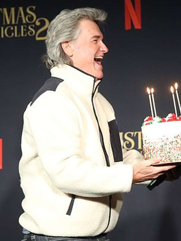 Kurt Russell The Christmas Chronicles 2 Movie Event White Jacket