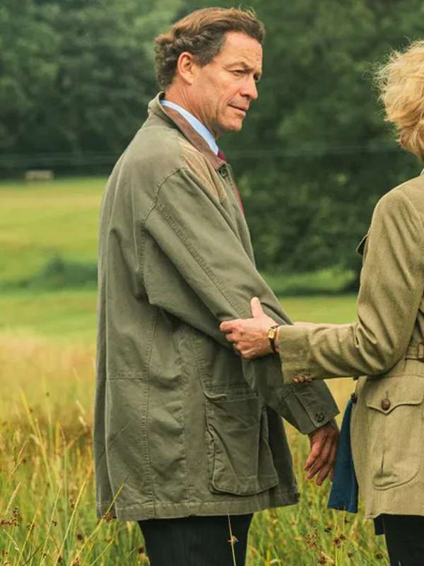 Prince Charles The Crown S05 Green Cotton Jacket