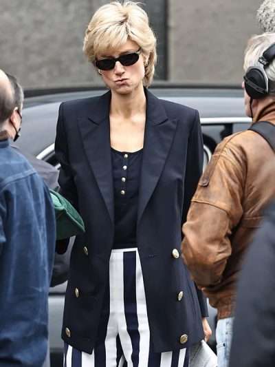 Princess Diana The Crown S05 Black Blazer
