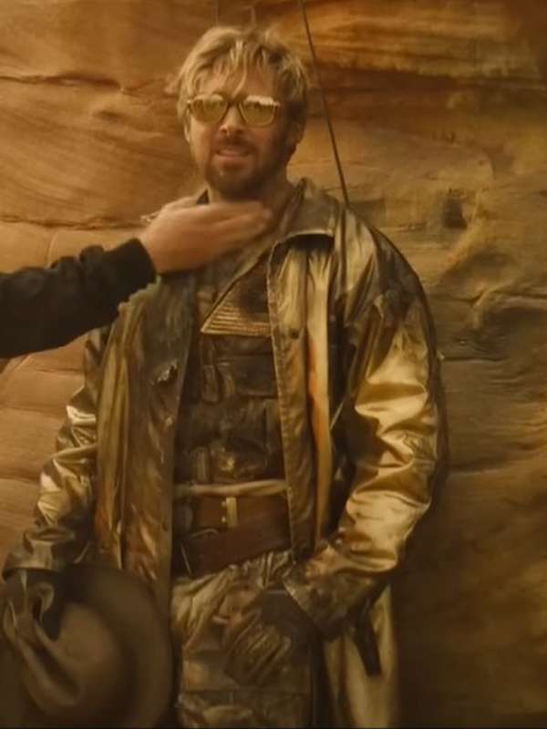 Ryan Gosling The Fall Guy Golden Coat