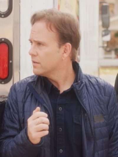Andy Gates The Great Turkey Town Miracle 2023 Blue Quilted Jacket