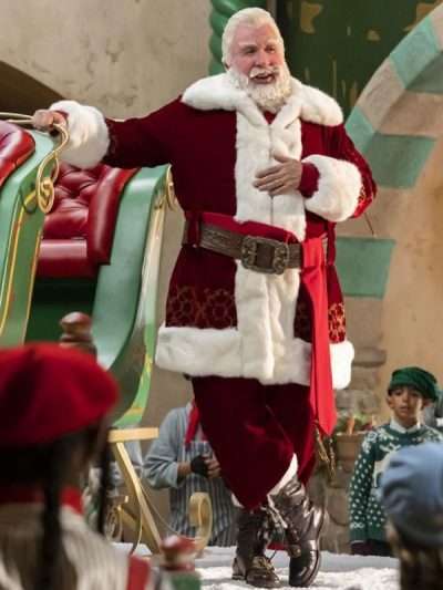 Scott Calvin The Santa Clauses Red Santa Coat