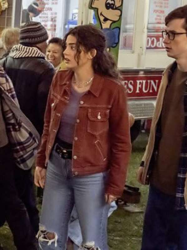 Alice Dhawan The Way Home S01 Maroon Cotton Jacket