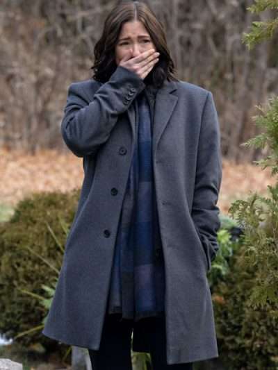 The Way Home Kat Landry Grey Wool Coat