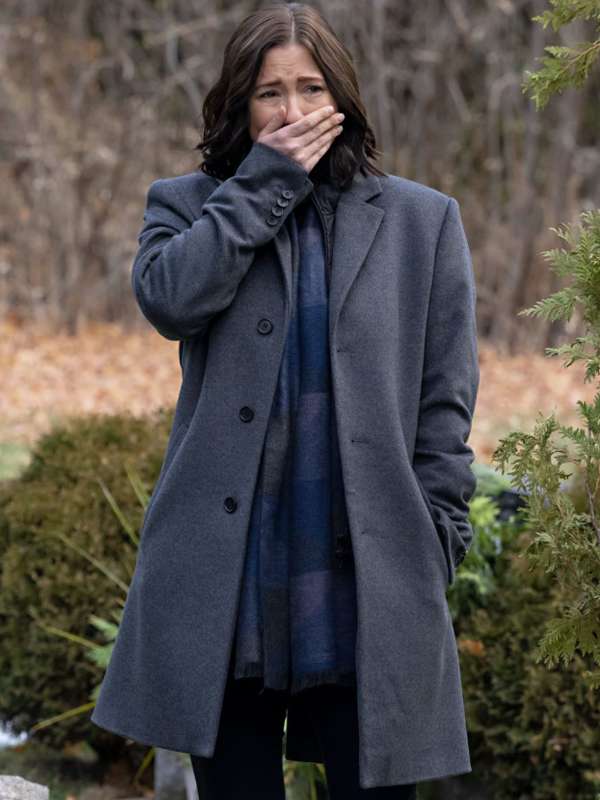 The Way Home Kat Landry Grey Wool Coat