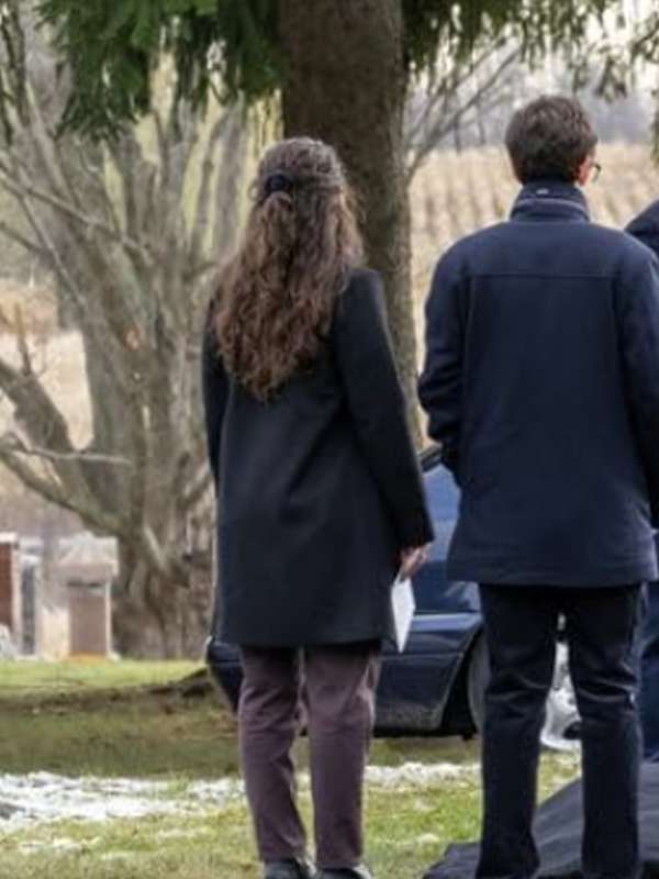 Alice Dhawan The Way Home Black Wool Coat