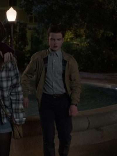 Sheldon Cooper Young Sheldon Brown Cotton Jacket