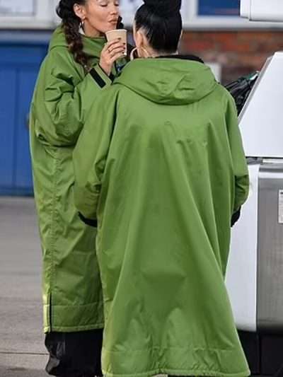 Brassic S05 Erin Croft Green Coat