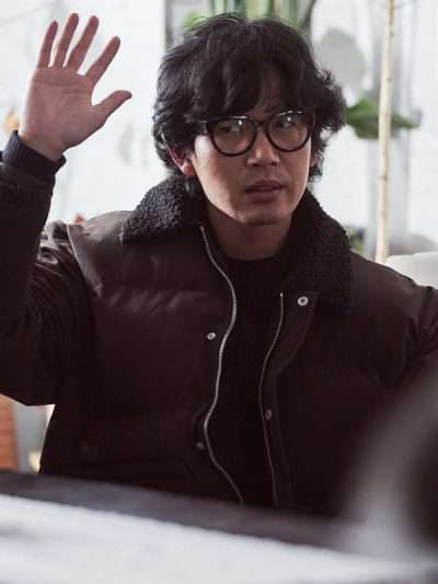 Kim Do Yoon Concrete Utopia Brown Jacket