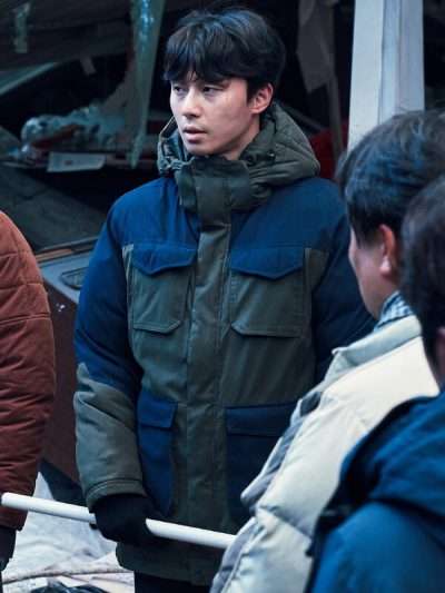 Park Seo-joon Concrete Utopia 2023 Hooded Jacket