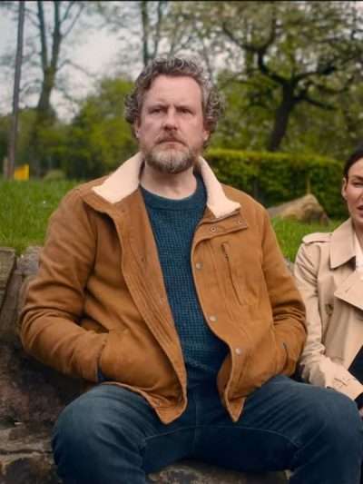 Marcus Garvey Fool Me Once Brown Cotton Jacket