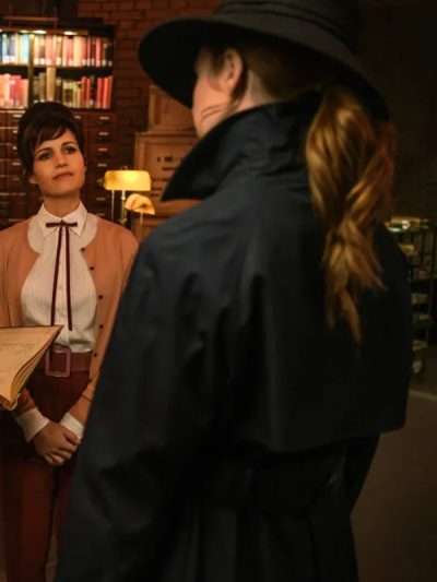Karen Gillan Gunpowder Milkshake Black Trench Coat