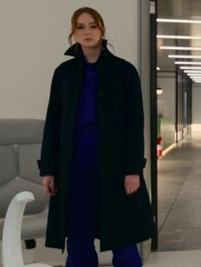 Karen Gillan Gunpowder Milkshake Black Coat