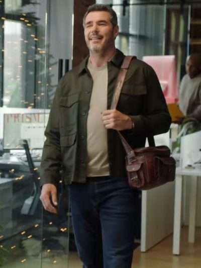 Dan Payne How to Fall in Love by Christmas Green Cotton Jacket