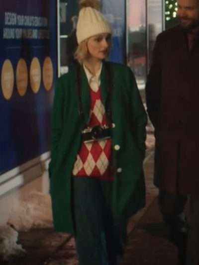 Jane Widdop It's a Wonderful Knife 2023 Green Coat