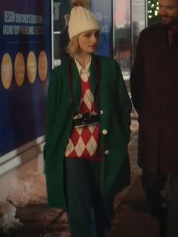 Jane Widdop It's a Wonderful Knife 2023 Green Coat