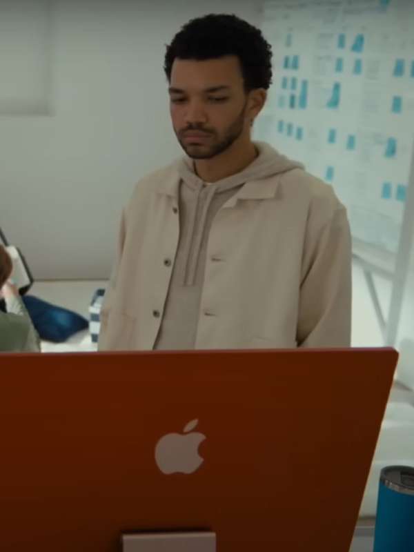 Justice Smith The American Society Of Magical Negroes White Cotton Jacket