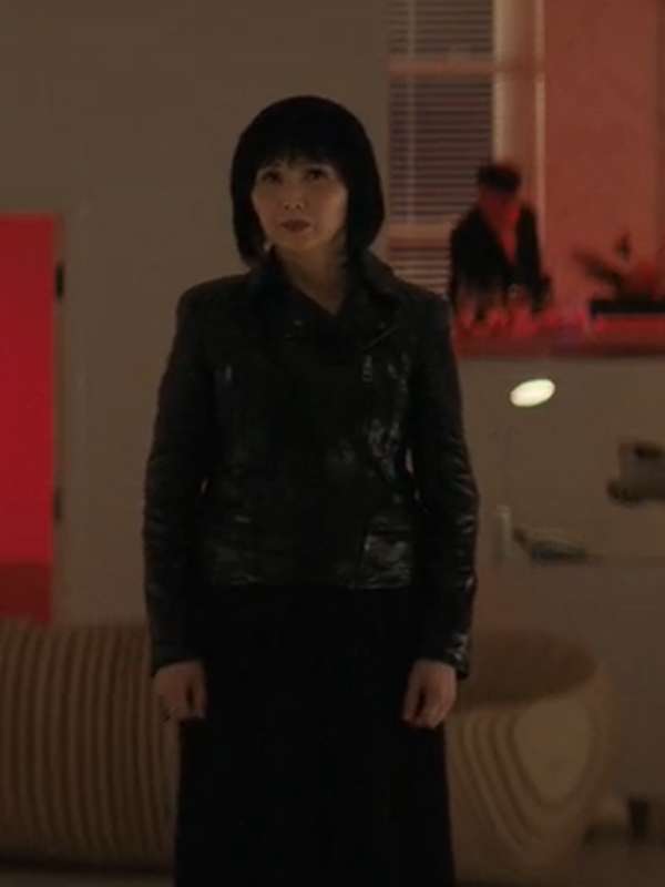 Kimi Monarch Legacy of Monsters S01 Black Leather Jacket