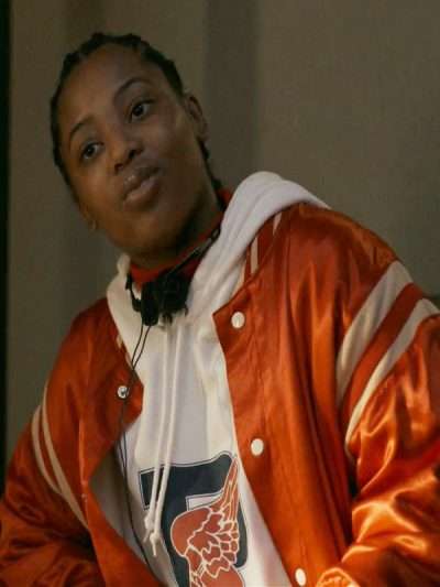 Laverne Power Book III Raising Kanan Orange Bomber Jacket