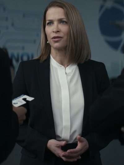 Marlo Burns Reacher S02 Black Blazer