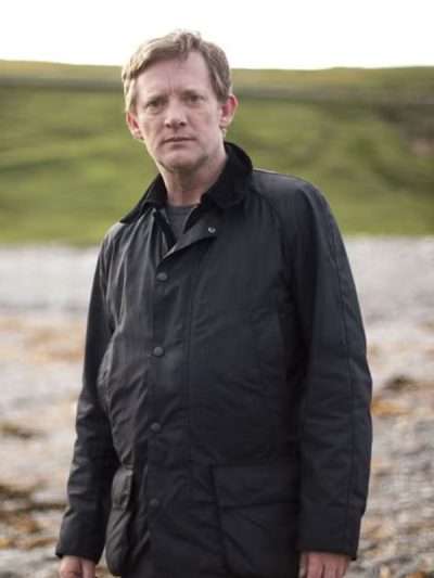 DI Jimmy Perez Shetland Black Jacket