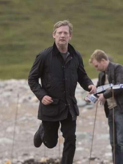 Shetland DI Jimmy Perez Black Jacket