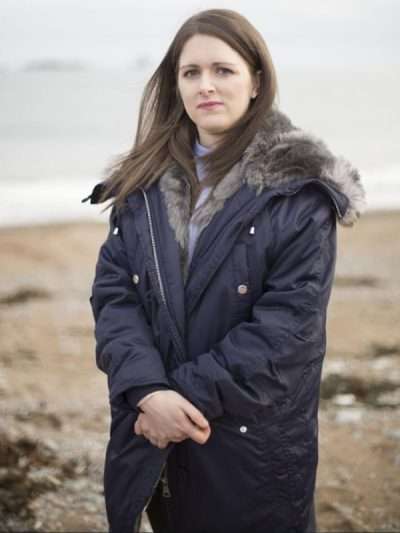 DS Alison McIntosh Shetland Blue Hooded Jacket