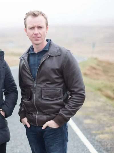 DC Sandy Wilson Shetland S05 Brown Leather Jacket