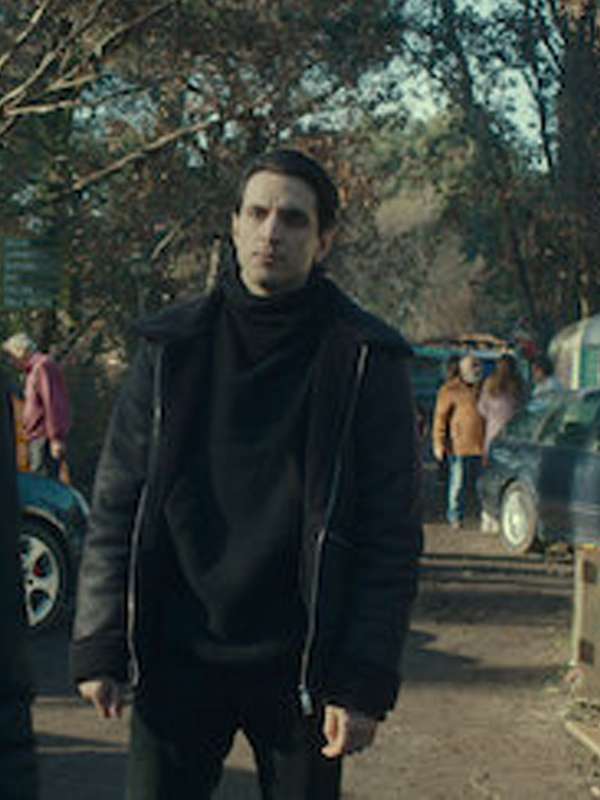 Alberto Anacleti Suburræterna Black Leather Jacket