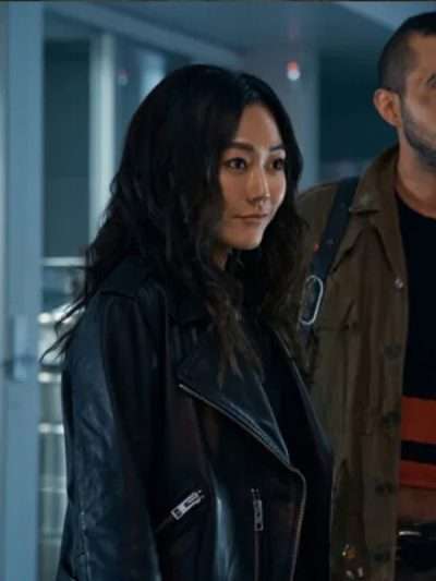 Kimiko Miyashiro The Boys S03 Leather Jacket