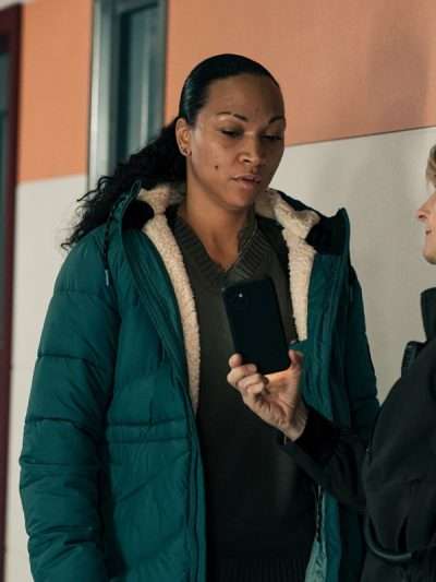 True Detective Night Country Evangeline Navarro 2024 Puffer Coat