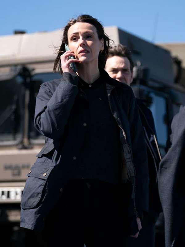 Amy Silva Vigil S02 Black Cotton Jacket