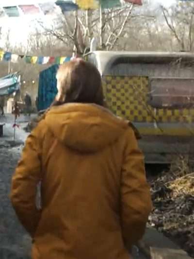 Kirsten Longacre Vigil Yellow Cotton Jacket