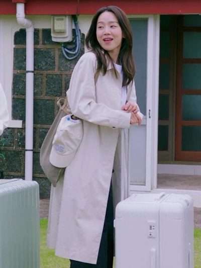 Welcome To Samdalri S01 Cho Eun Hye White Trench Coat