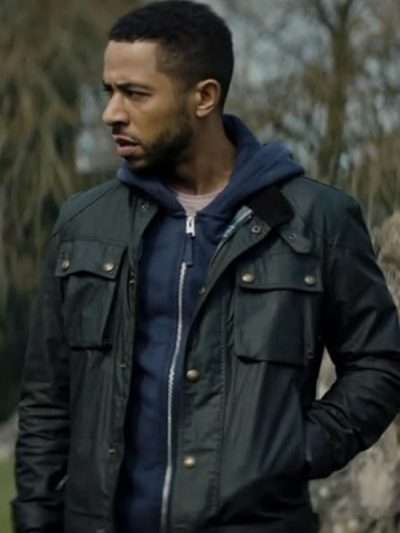 DI Jack Caffery Wolf 2023 Black Jacket