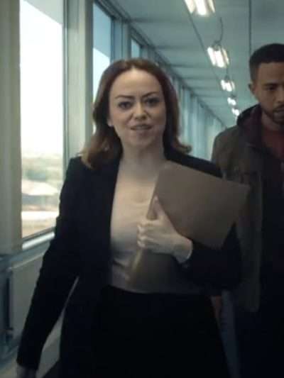 DI Maia Lincoln Wolf S01 Black Blazer